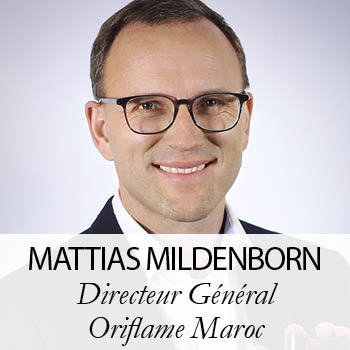 MATTIAS MILDENBORN, Directeur Général Oriflame Maroc